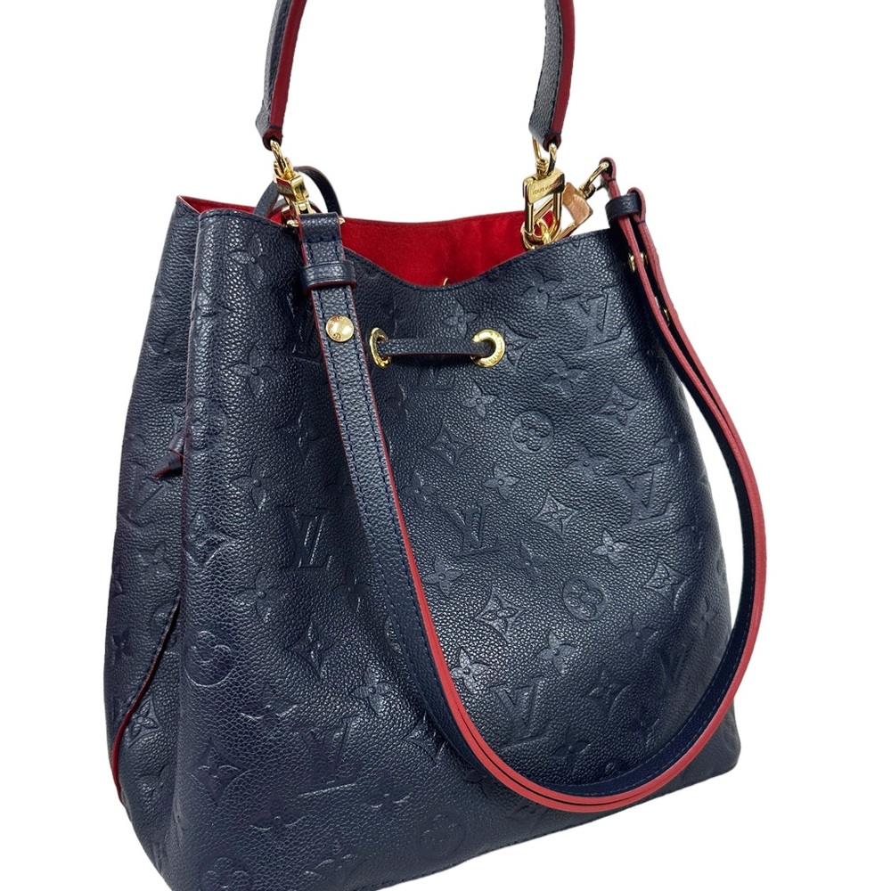 Louis Vuitton Neo Noe Bucket Shoulder Bag Empreinte Marine - Picture 11 of 16